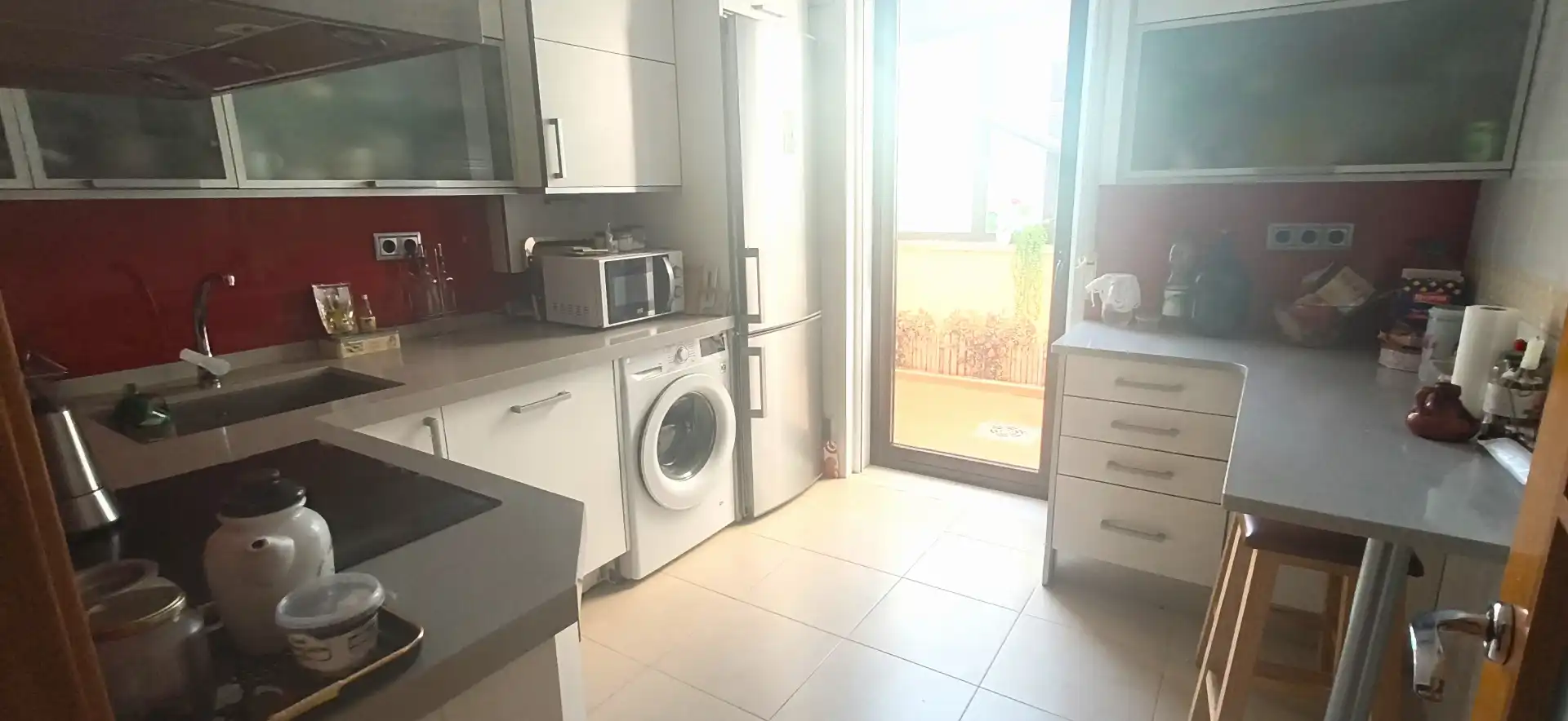 Cocina de Piso de alquiler en Burgos con Calefacción, Parquet y Trastero