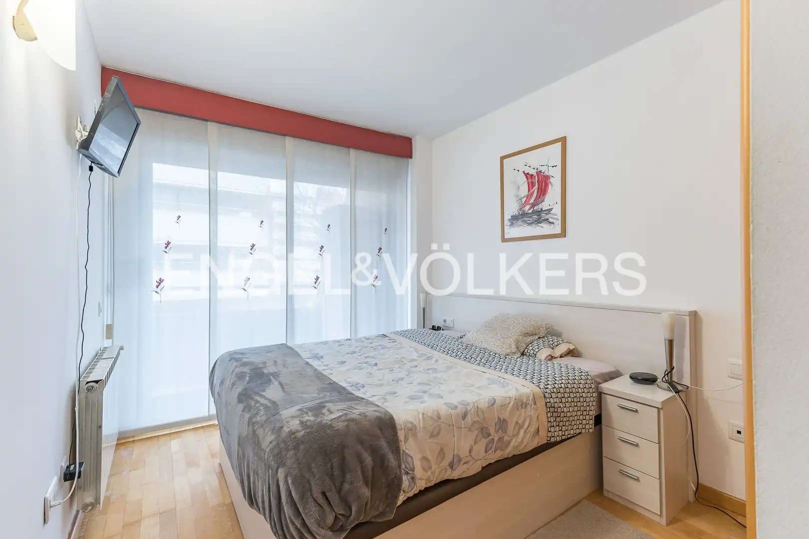 Bedroom of Flat for sale in Sabadell  with Air Conditioner, Heating and Parquet flooring
