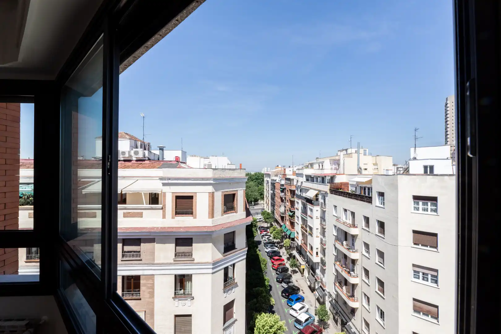 Vista exterior de Ático de alquiler con opción a compra en Madrid con Aire acondicionado, Calefacción y Terraza