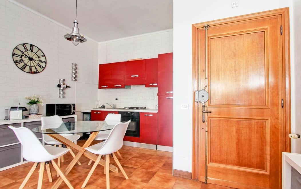 Kitchen of Flat to rent in Palencia Capital  with Furnished, Pets allowed and Internet