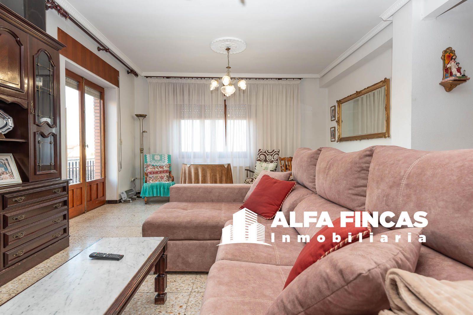 Living room of Flat for sale in San Clemente  with Heating, Terrace and Balcony