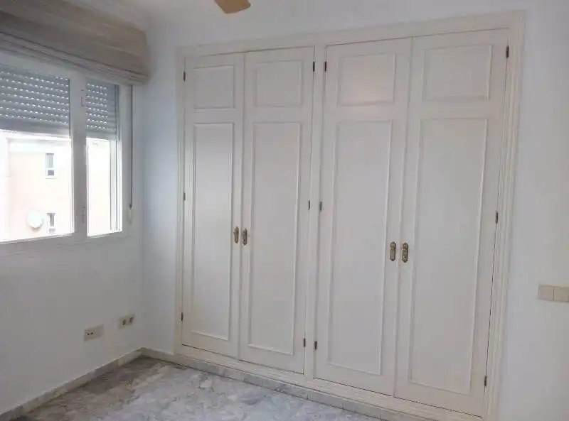Bedroom of Flat for sale in Tomares  with Air Conditioner, Terrace and Community pool
