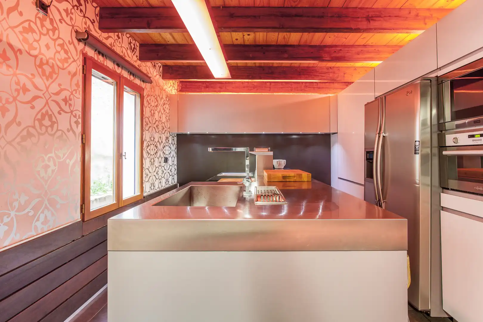 Cocina de Casa o chalet en venta en Náquera con Aire acondicionado, Jardín privado y Terraza