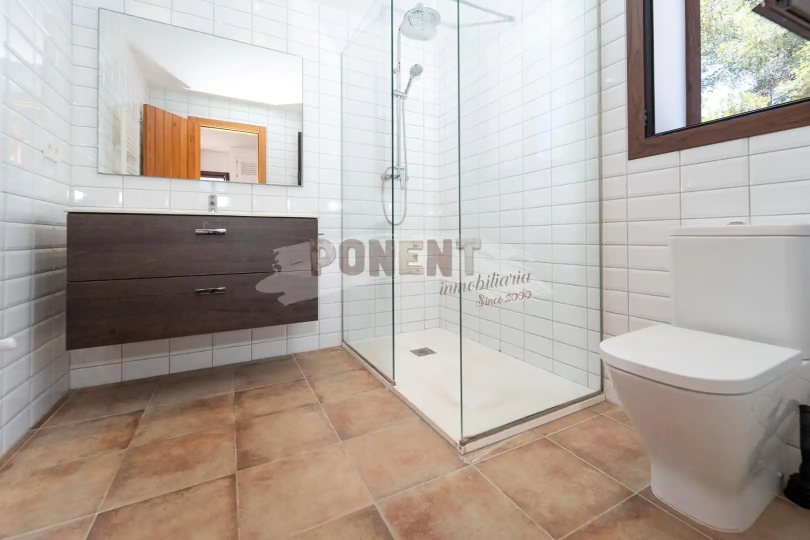 Baño de Casa o chalet de alquiler en Sant Josep de sa Talaia con Aire acondicionado, Calefacción y Jardín privado