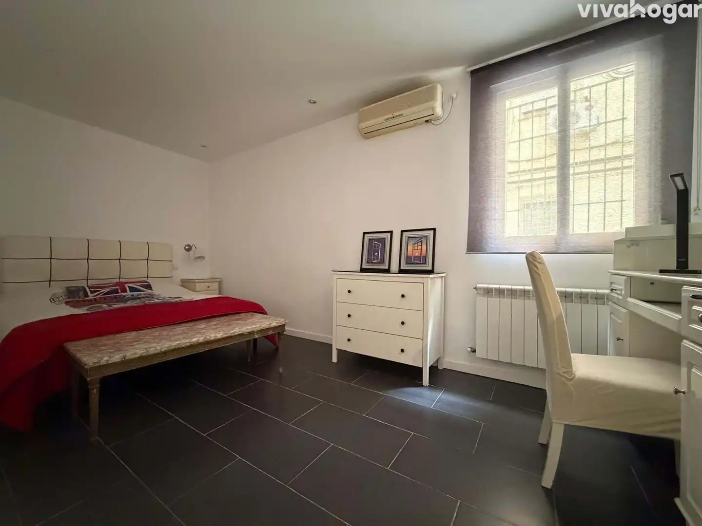 Habitación de Piso de alquiler en Madrid con Aire acondicionado, Calefacción y Amueblado