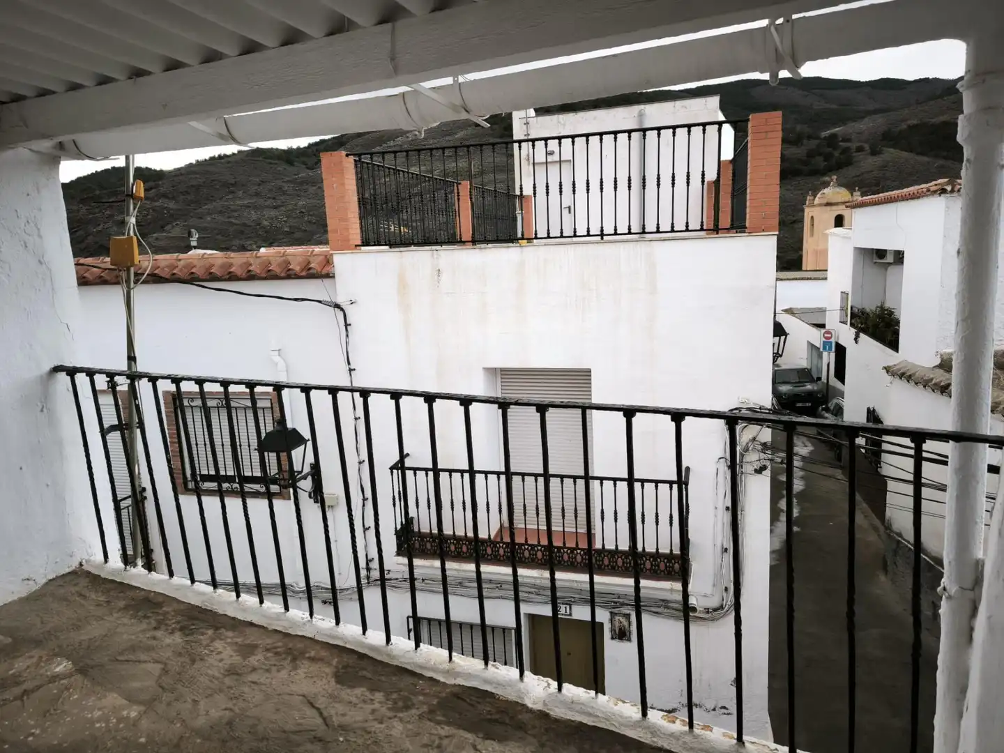 Balcony of Houses for sale in Nacimiento  with Air Conditioner, Heating and Terrace