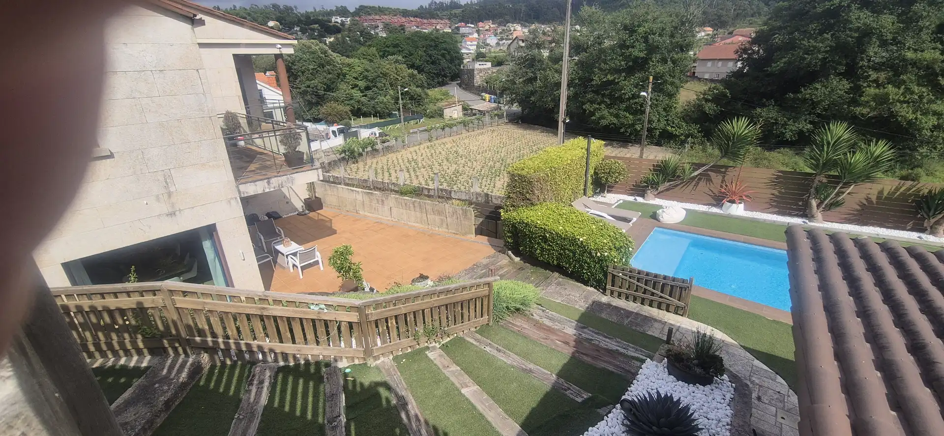 Jardín de Casa o chalet en venta en Vigo  con Aire acondicionado, Calefacción y Jardín privado
