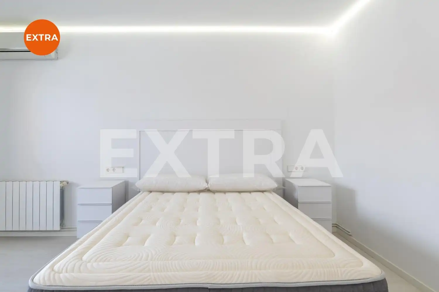 Schlafzimmer von Wohnungen zur Miete in Madrid mit Klimaanlage, Heizung und Möbliert