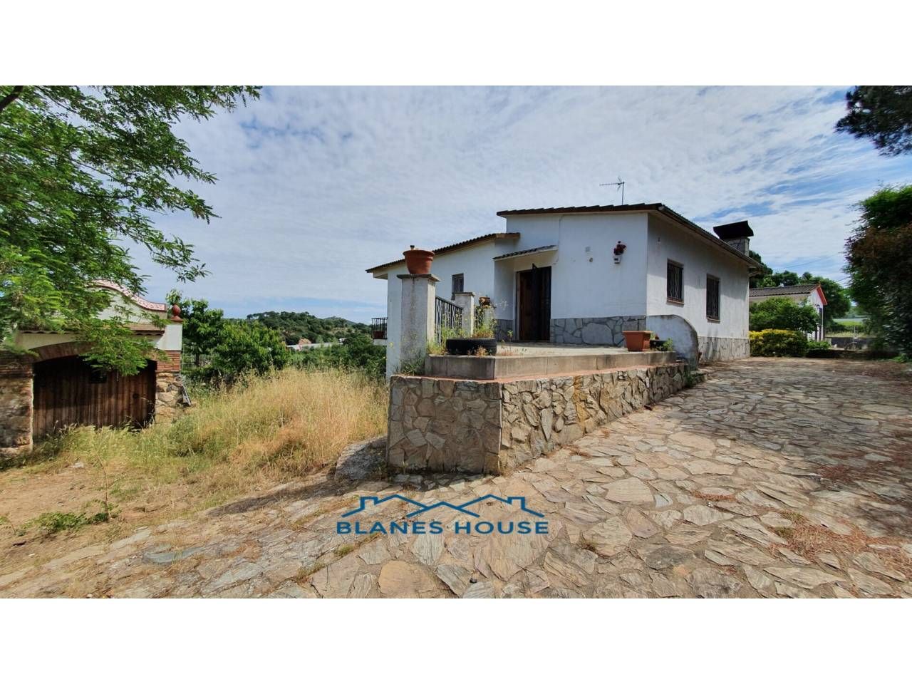Exterior view of House or chalet for sale in Maçanet de la Selva  with Private garden and Terrace