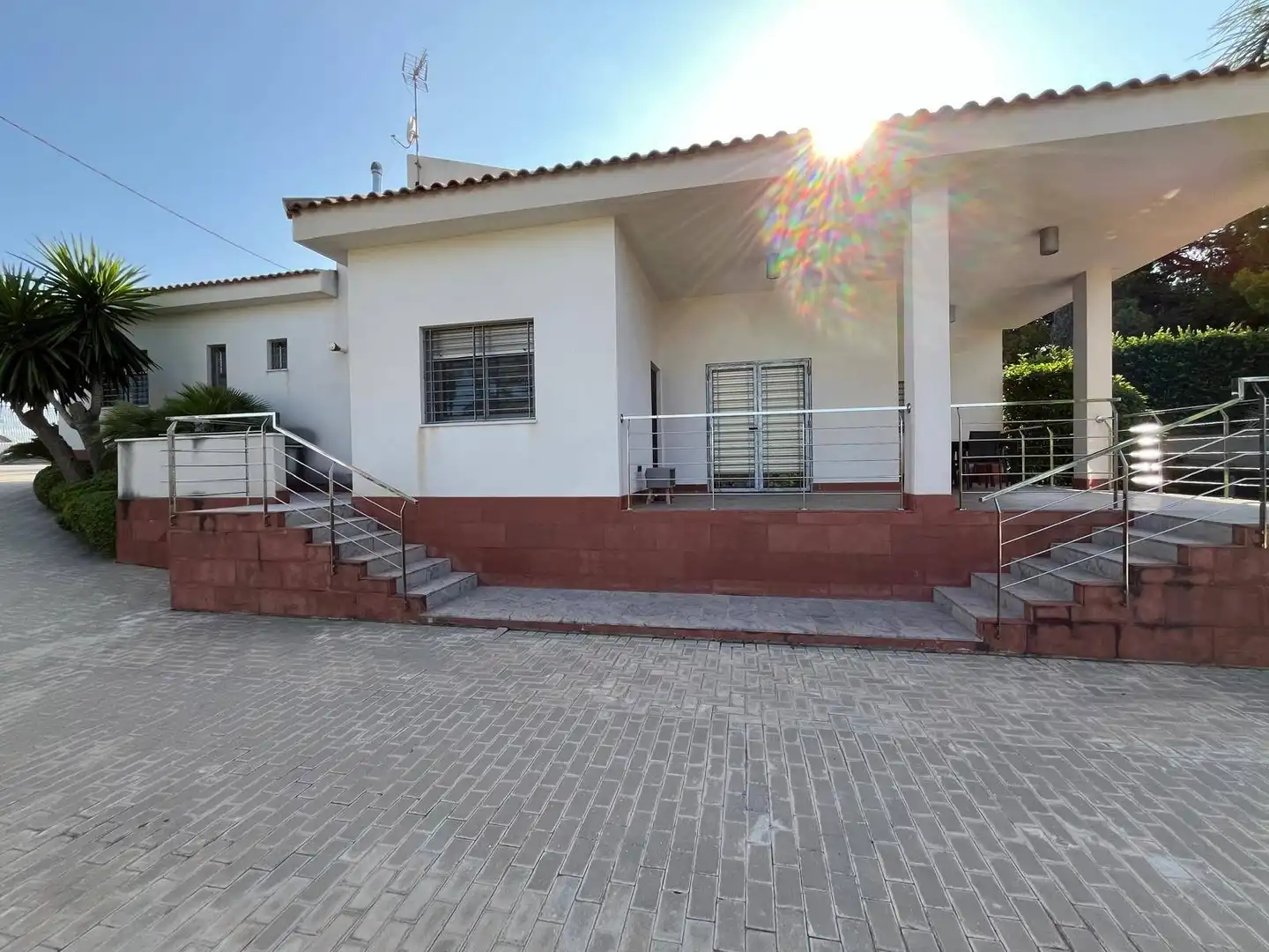 Exterior view of Houses for sale in Elche / Elx  with Air Conditioner, Private garden and Terrace