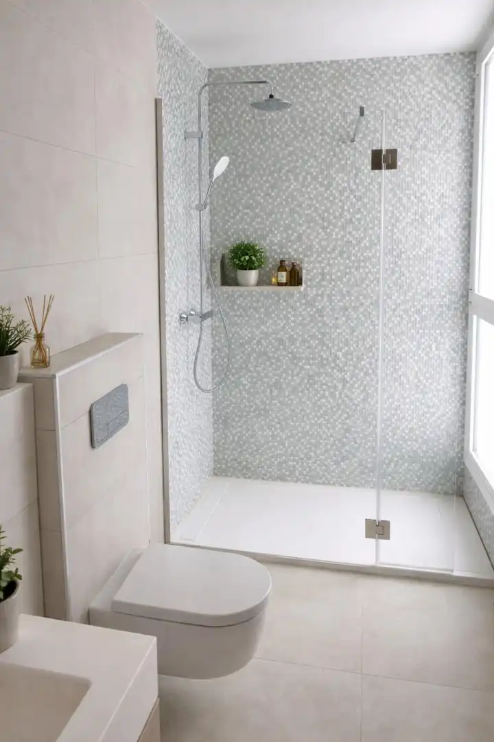 Baño de Apartamento en venta en Mijas con Aire acondicionado, Calefacción y Terraza
