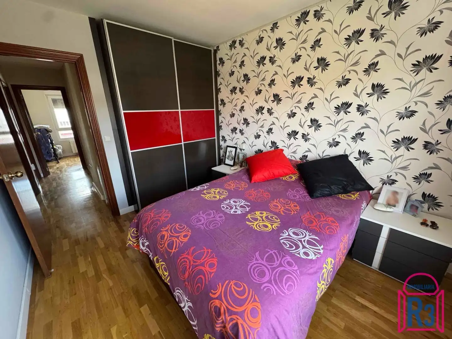 Schlafzimmer von Einfamilien-Reihenhaus zum Verkauf in San Andrés del Rabanedo mit Heizung und Privatgarten