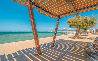 Vista exterior de Planta baixa en venda en  Palma de Mallorca amb Aire condicionat, Terrassa i Moblat