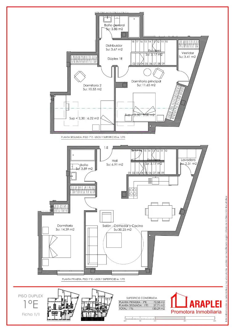 Duplex with terrace for sale in Calle de Terreros