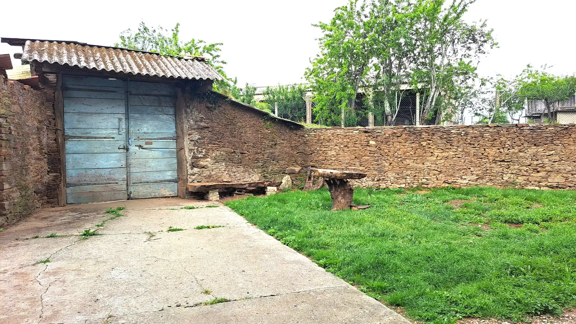 Jardín de Finca rústica en venta en Frades con Jardín privado