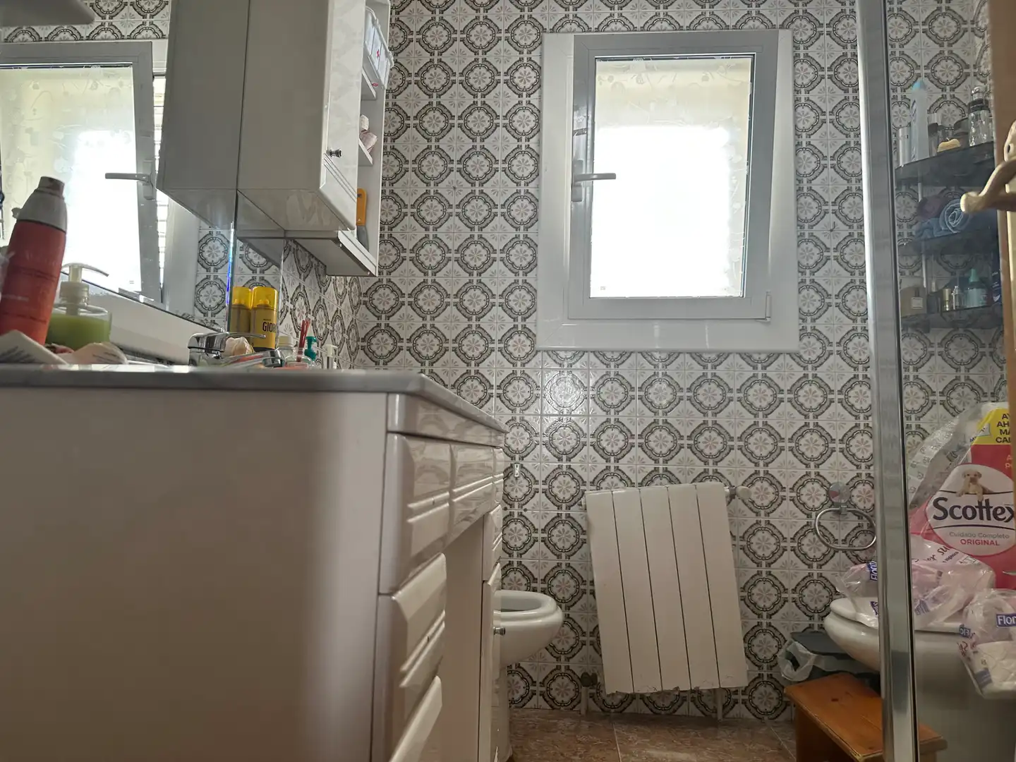 Baño de Casa o chalet en venta en La Pobla de Montornès   con Aire acondicionado, Calefacción y Jardín privado