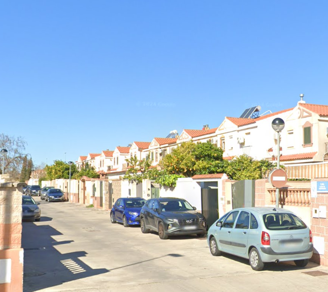 Vista exterior de Casa adosada en venda en Jerez de la Frontera