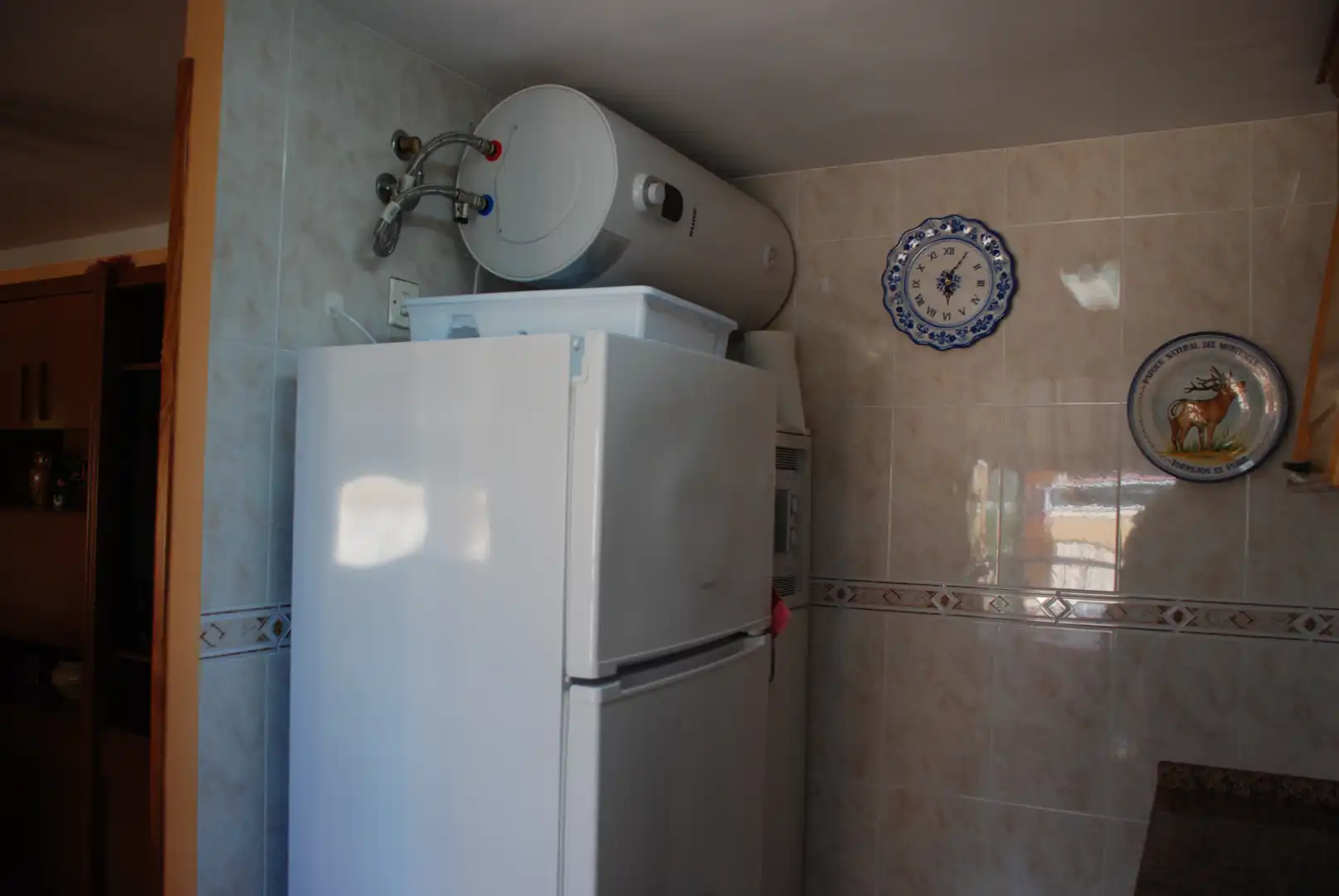 Cuina de Apartament en venda en Miramar amb Calefacció, Terrassa i Moblat