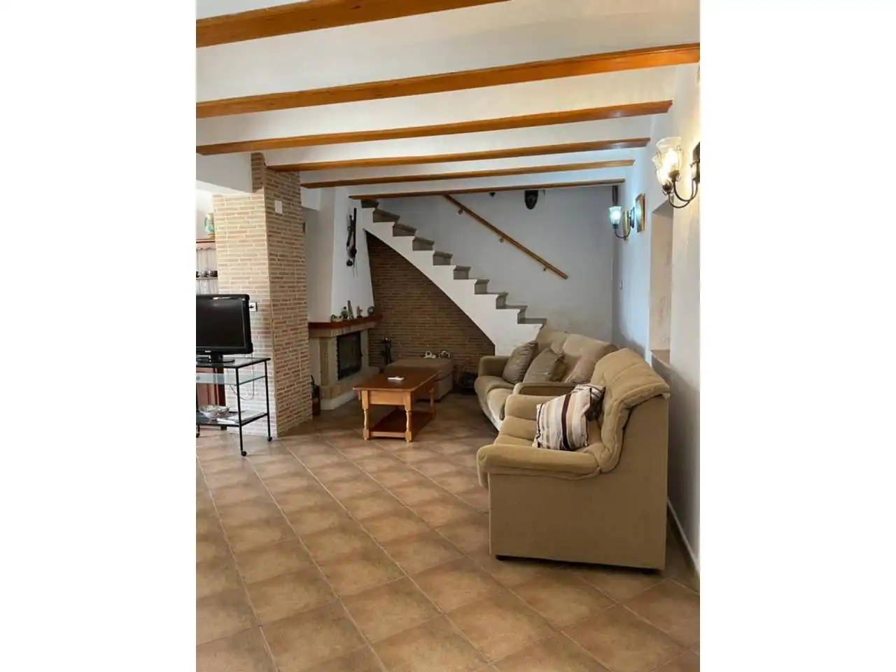 Sala de estar de Casa o chalet en venta en Cortes de Pallás