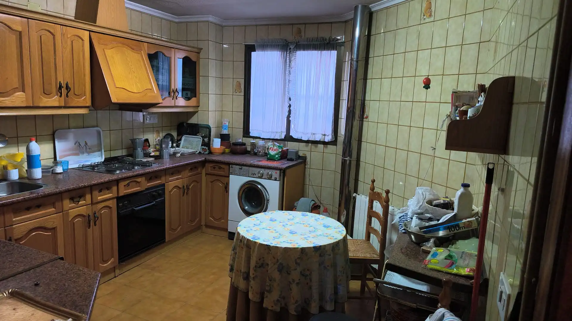 Kitchen of Flat for sale in Iniesta  with Heating, Terrace and Storage room