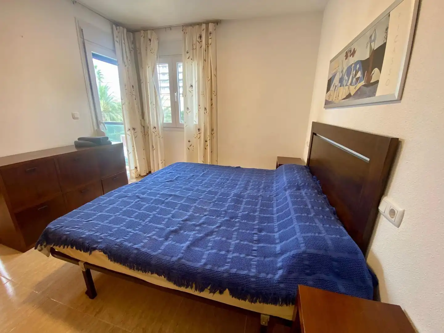 Dormitori de Apartament en venda en Calpe / Calp amb Terrassa i Piscina comunitària