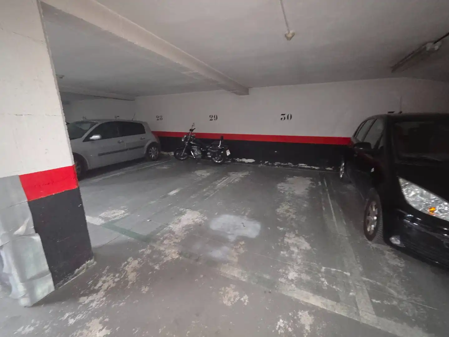 Parking of Flat for sale in Burgos  with Heating, Terrace and Storage room