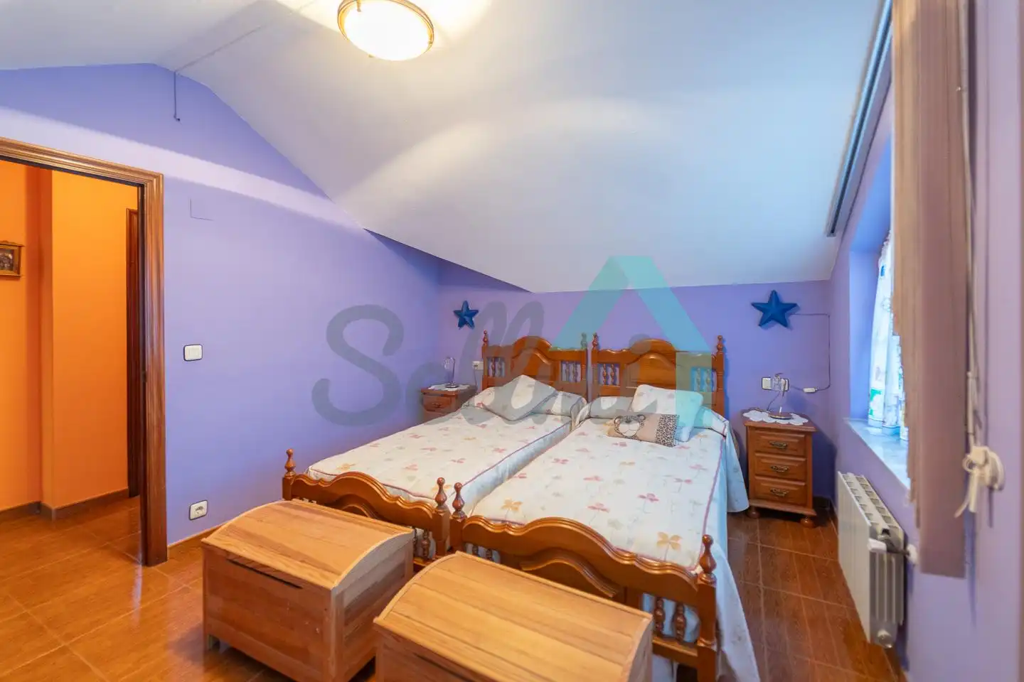Bedroom of Houses for sale in Morcín  with Heating, Private garden and Terrace