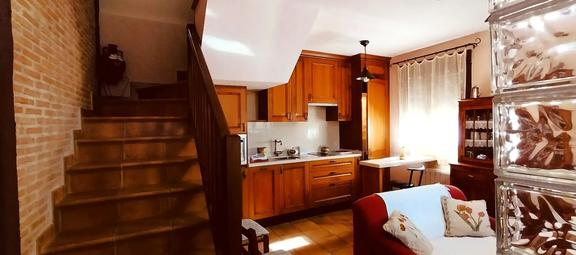 Küche von Country house zum Verkauf in Barrado mit Heizung, Möbliert und Waschmaschine