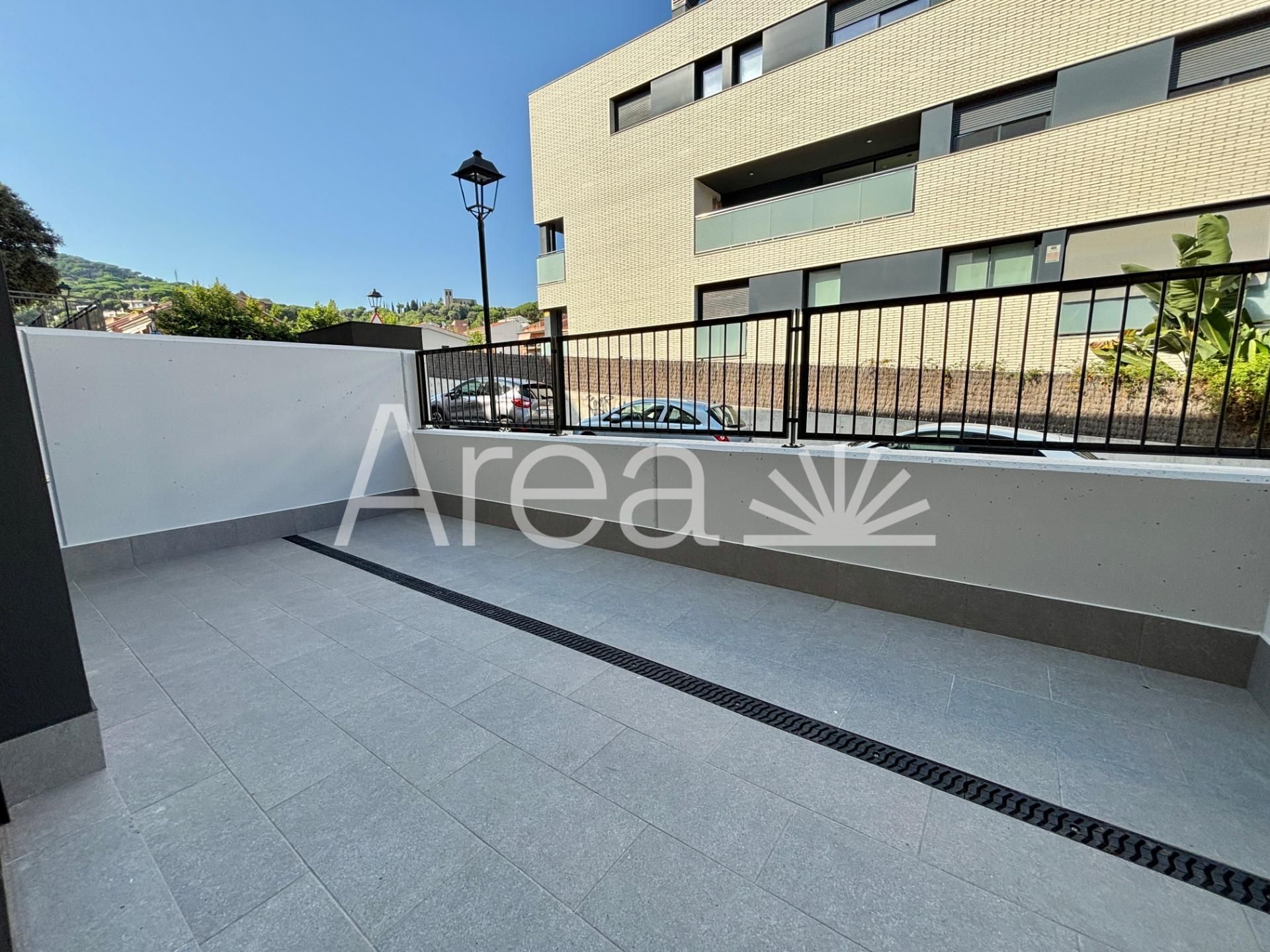 Terrasse von Wohnung miete in Sant Andreu de Llavaneres mit Terrasse