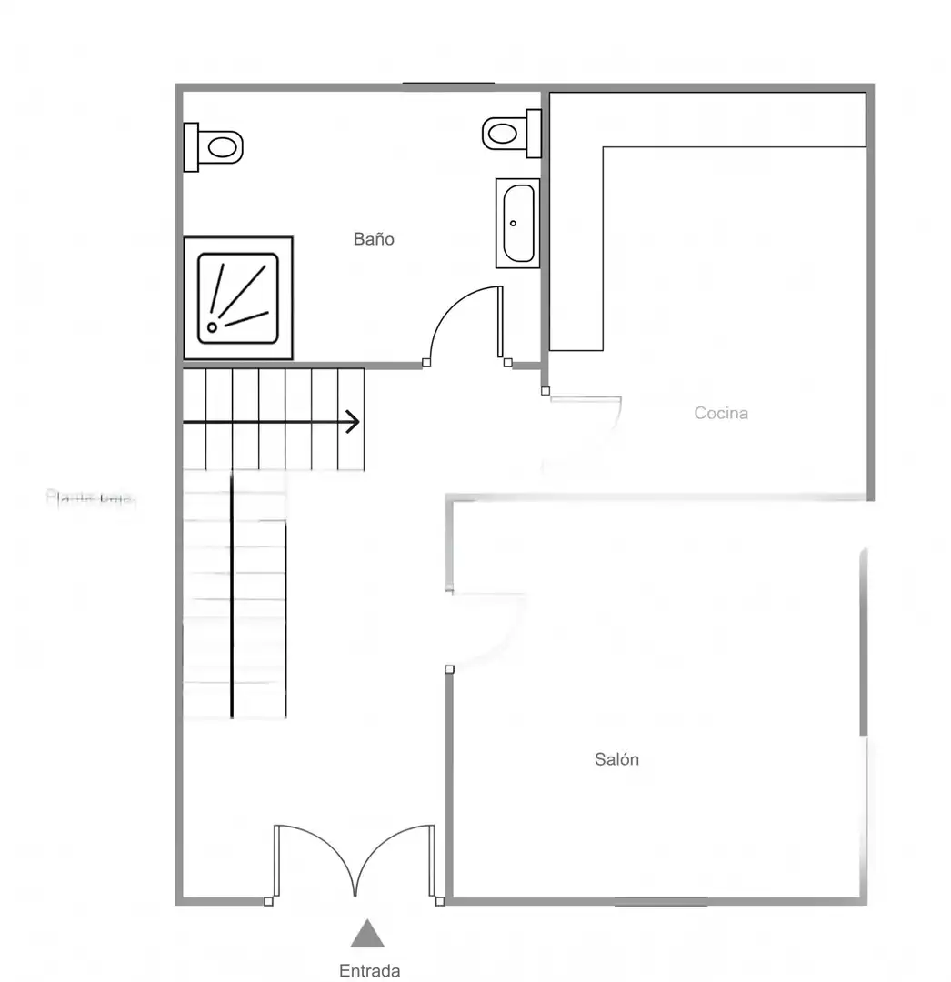 Einfamilien-Reihenhaus zum Verkauf in Ares mit Terrasse, Abstellraum und Möbliert