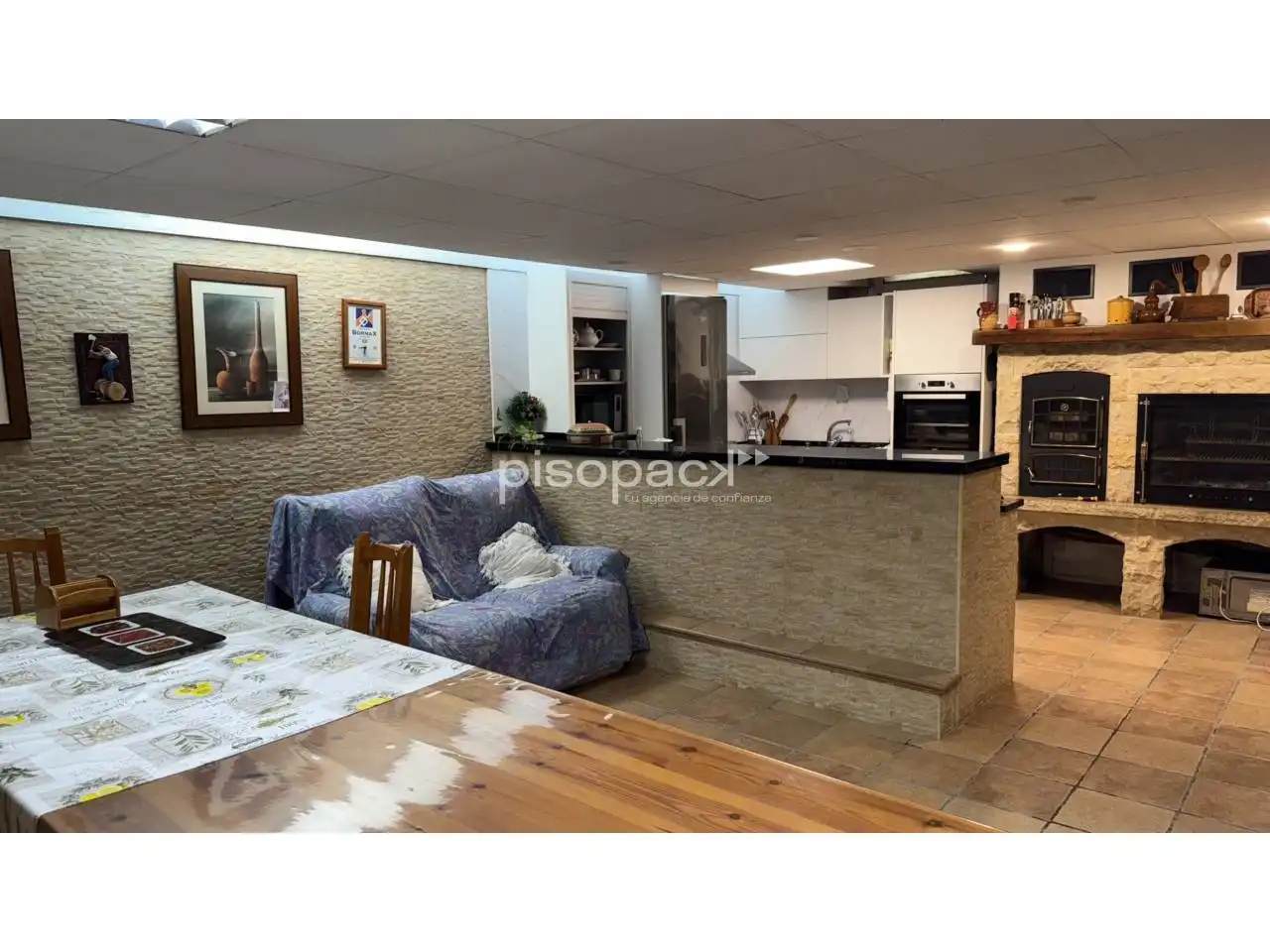 Cuina de Casa o xalet en venda en Tafalla amb Aire condicionat, Calefacció i Jardí privat