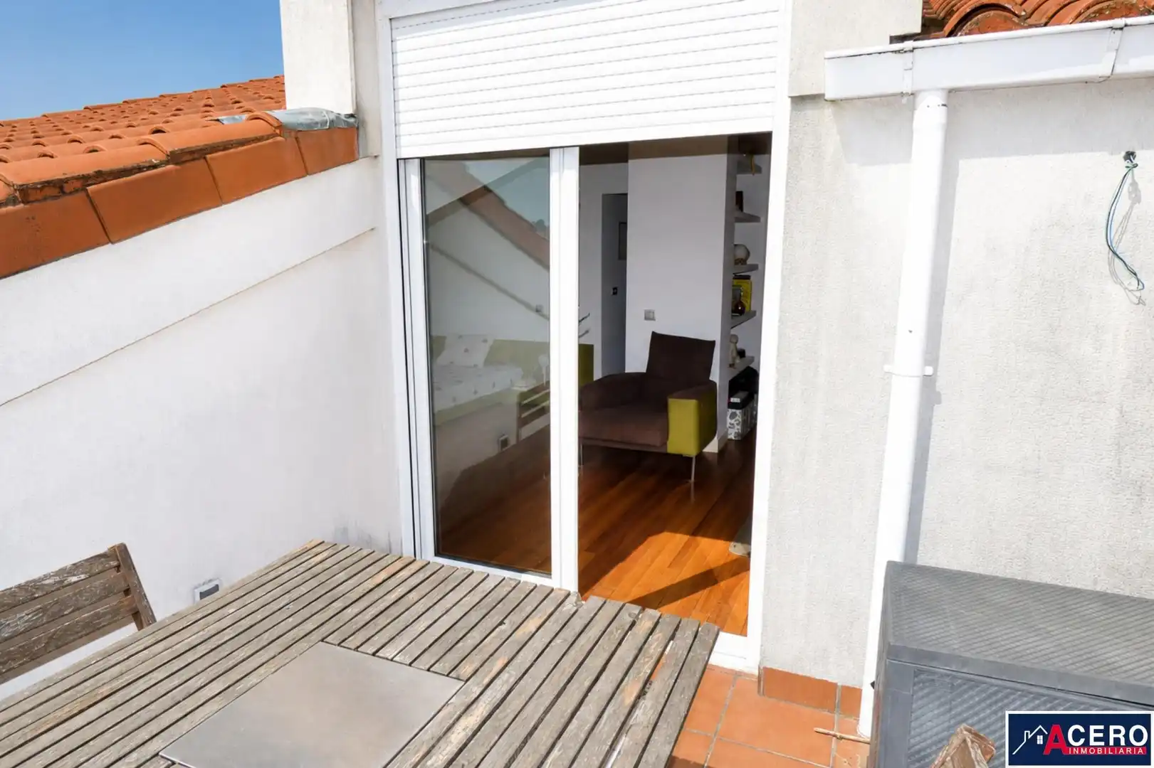 Terraza de Ático en venta en Entrambasaguas con Calefacción y Amueblado