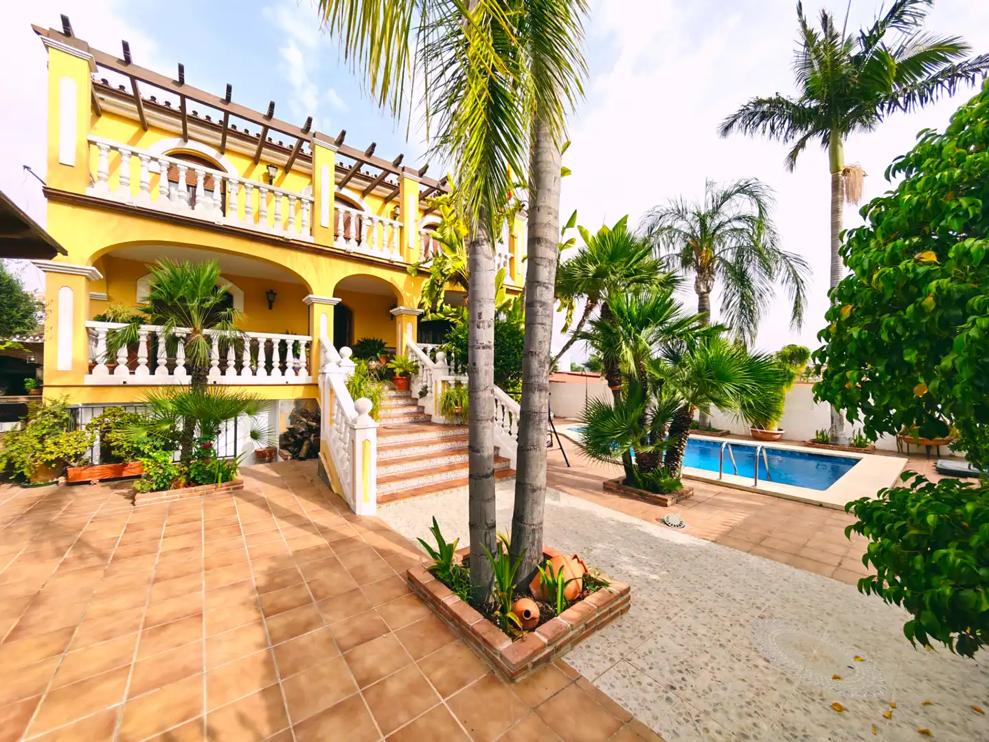 Jardín de Casa o chalet en venta en Alhaurín de la Torre con Aire acondicionado, Calefacción y Jardín privado