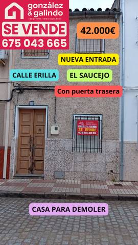 Casa-chalet en Venta en El Saucejo