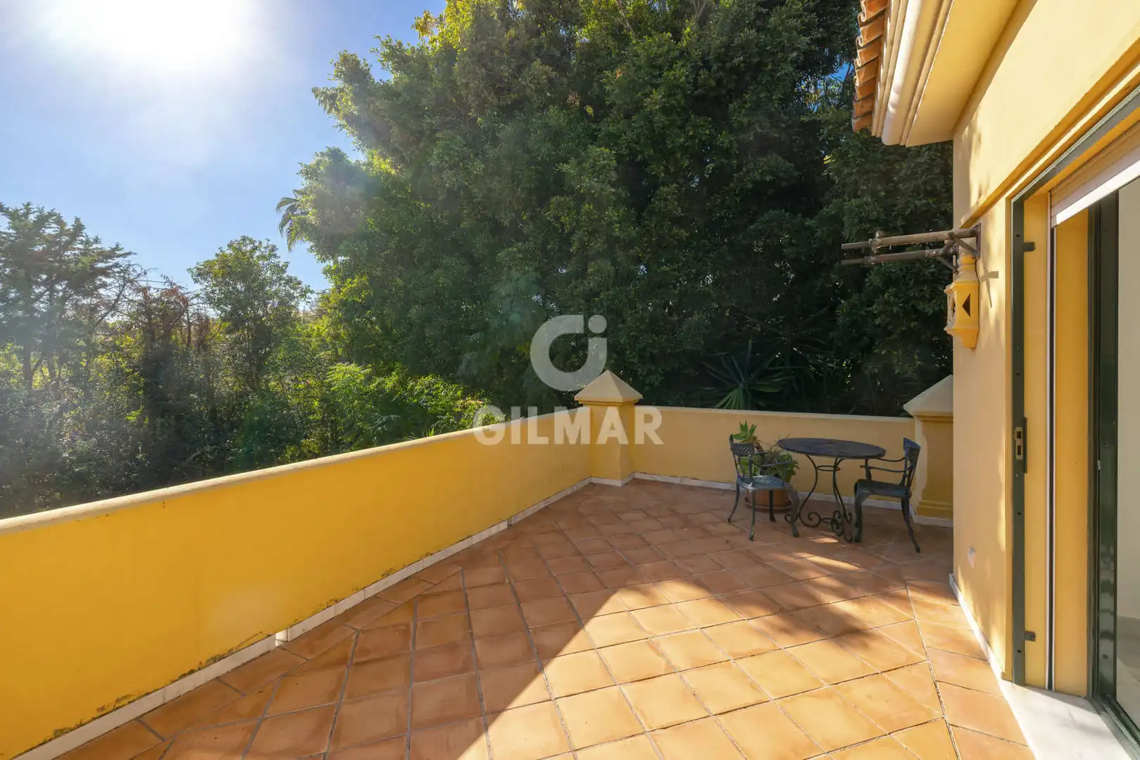 Terraza de Casa o chalet en venta en Estepona con Calefacción, Jardín privado y Piscina