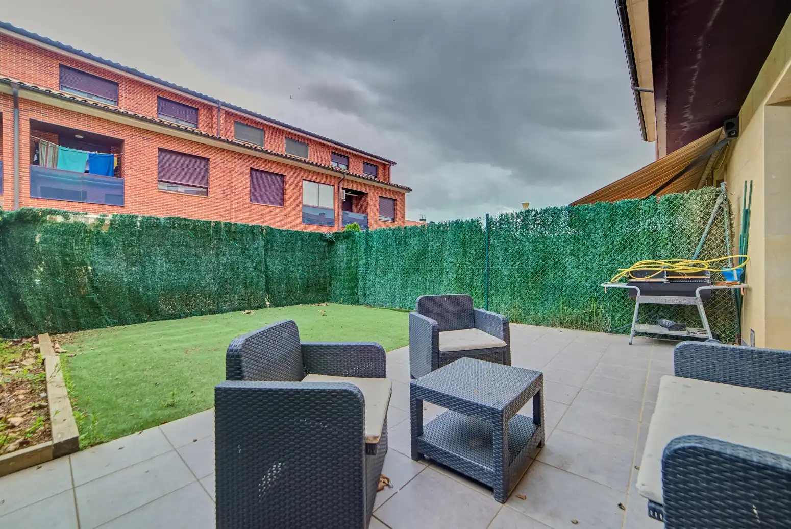 Terraza de Casa adosada en venta en Olite / Erriberri con Calefacción, Jardín privado y Parquet