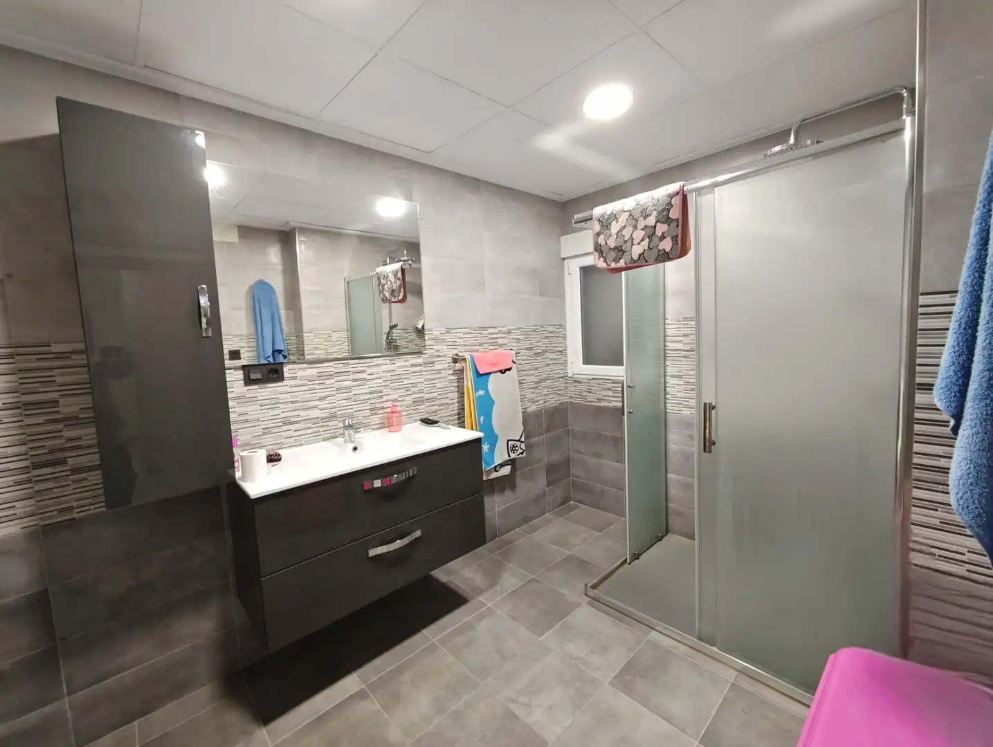 Bathroom of Flat for sale in Totana  with Air Conditioner, Furnished and Balcony