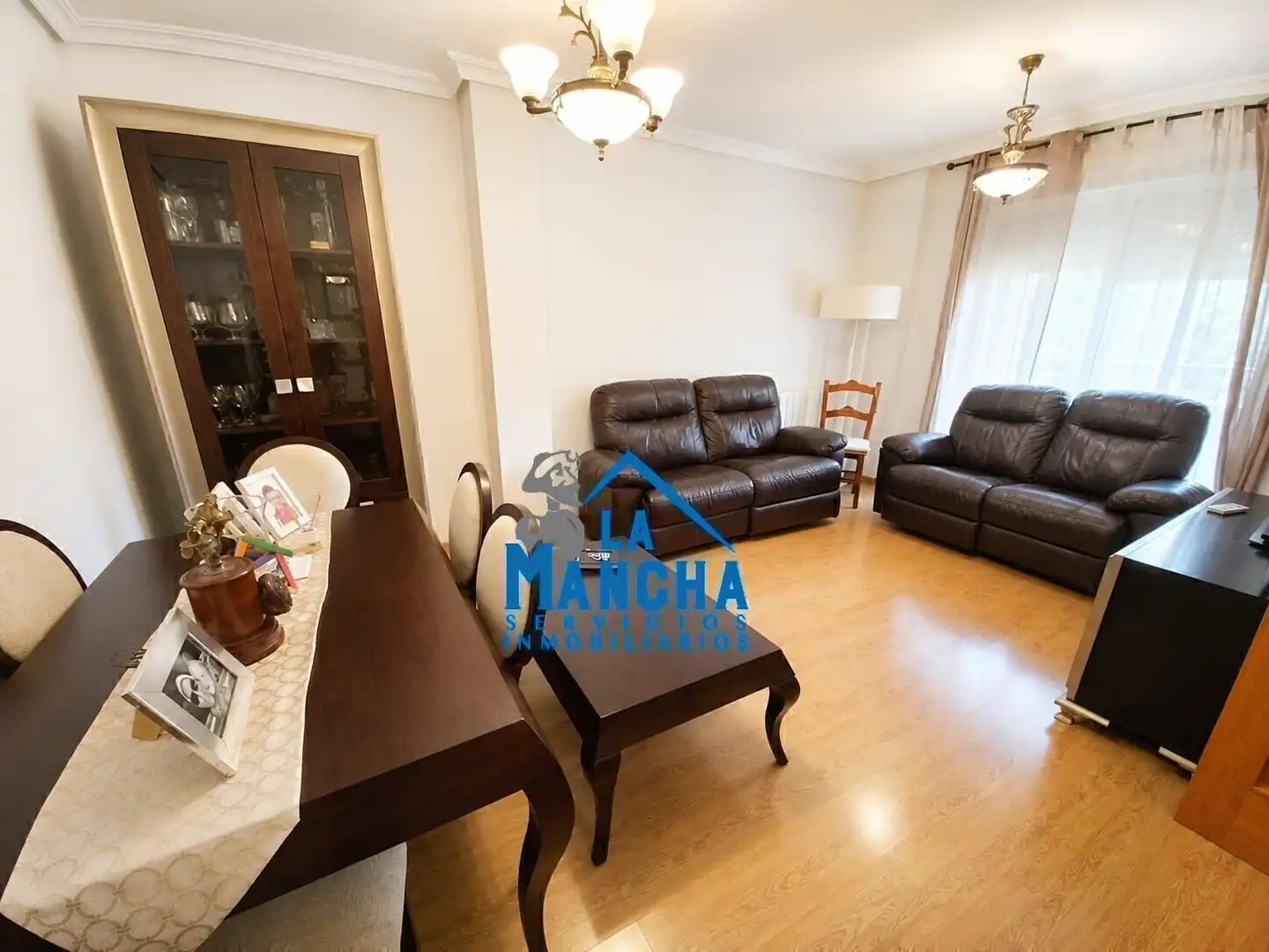 Living room of Flat for sale in Albacete  with Heating, Storage room and Furnished