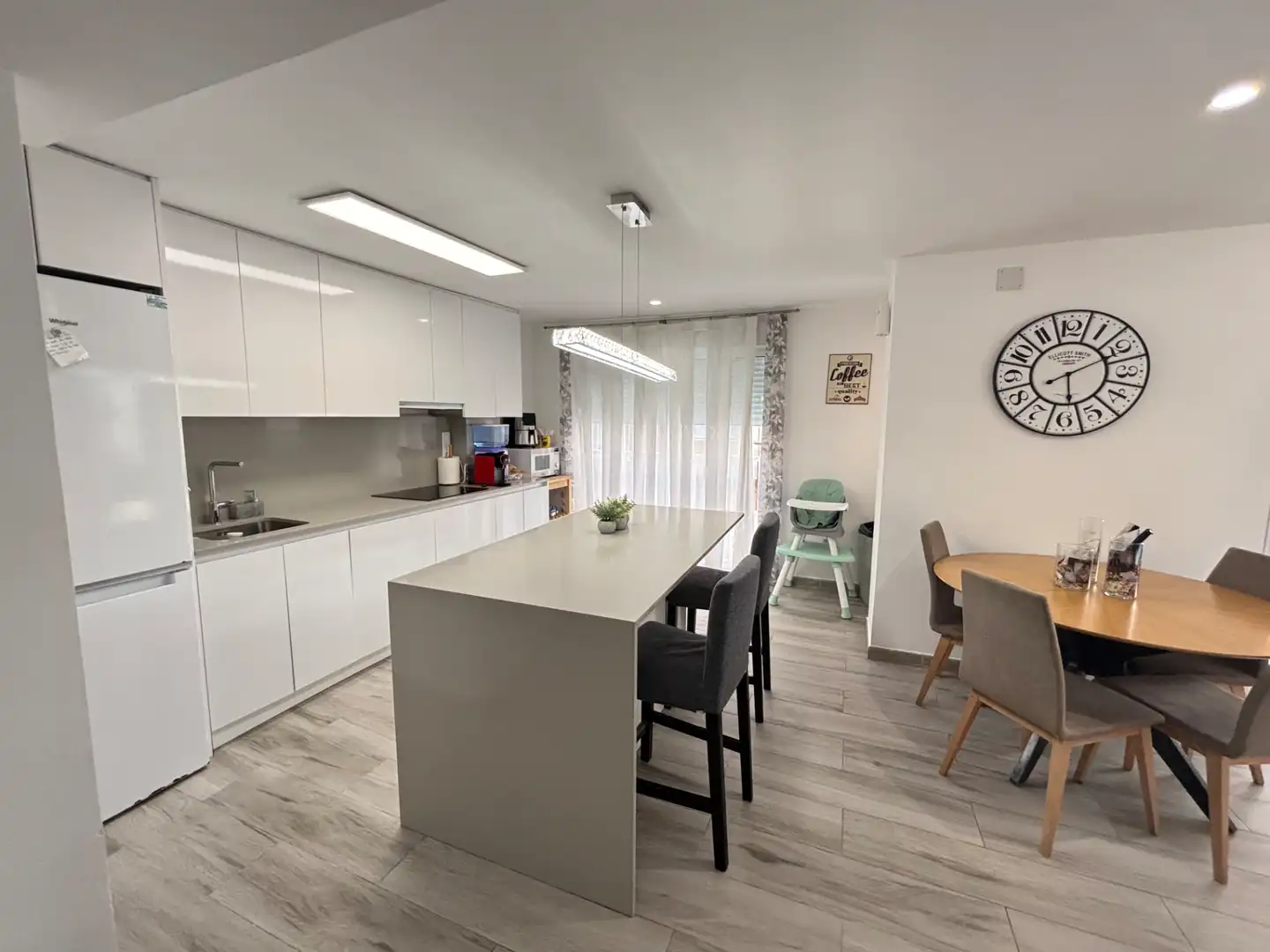 Küche von Wohnung zum Verkauf in Santa Pola mit Terrasse, Möbliert und Balkon