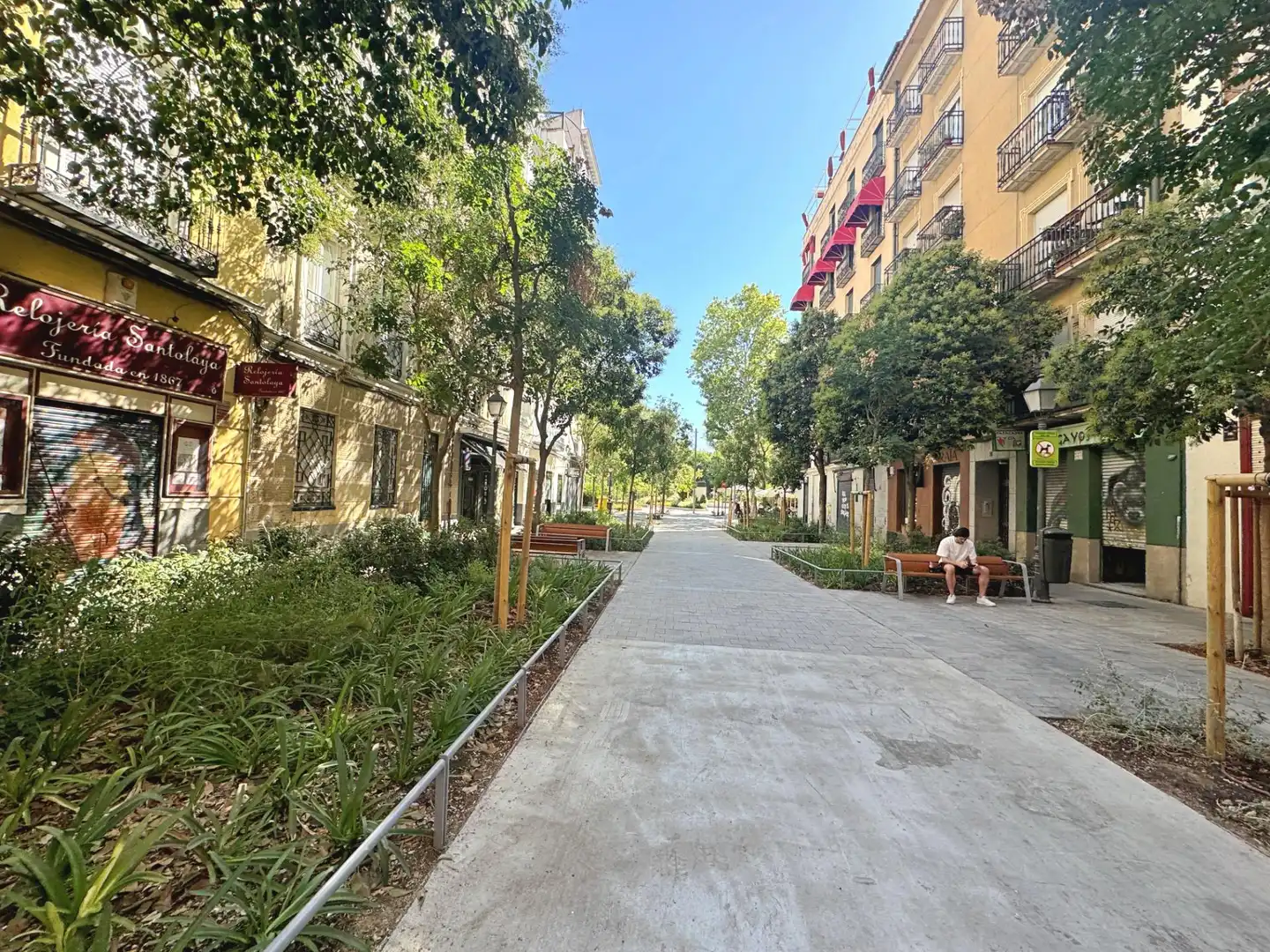 Vista exterior de Piso de alquiler en Madrid con Aire acondicionado, Calefacción y Terraza