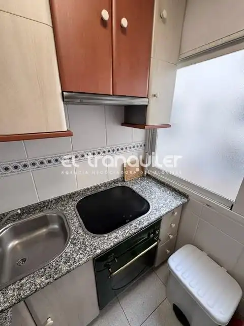 Küche von Wohnung zur Miete in Madrid mit Klimaanlage und Möbliert