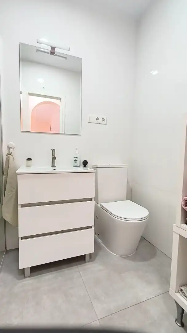 Bathroom of Flat for rent in Mazarrón  with Furnished and Pets allowed