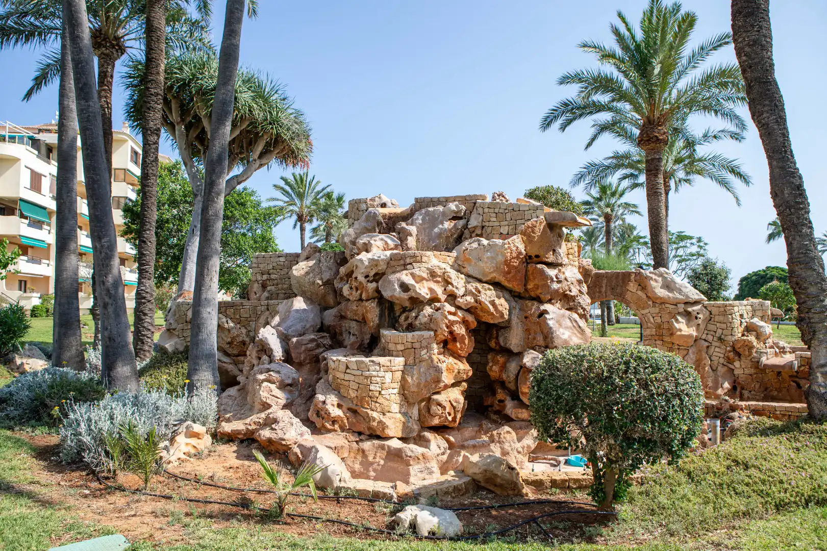 Garden of Flat for rent in Dénia  with Air Conditioner, Heating and Terrace