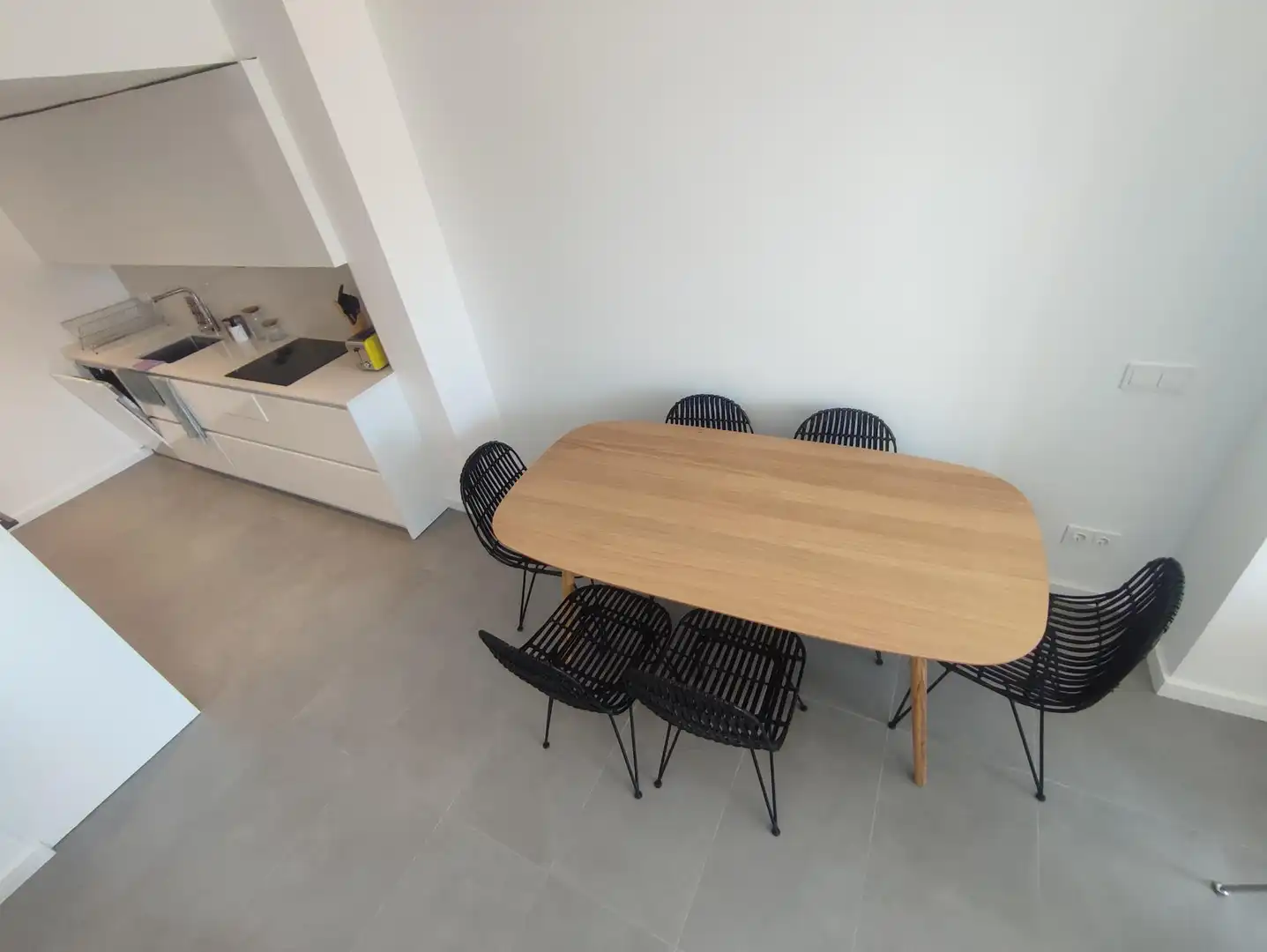 Comedor de Dúplex de alquiler en Palamós con Aire acondicionado, Terraza y Amueblado