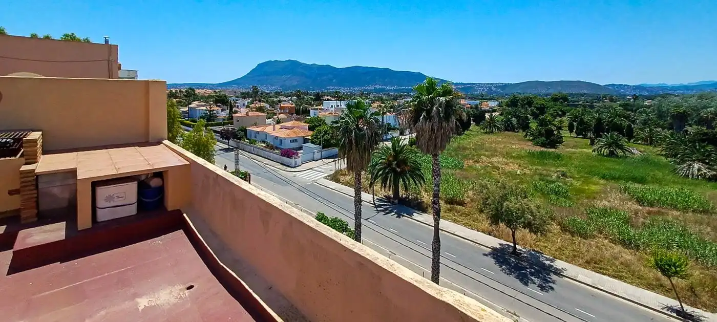 Exterior view of Attic for sale in Dénia  with Air Conditioner, Heating and Private garden