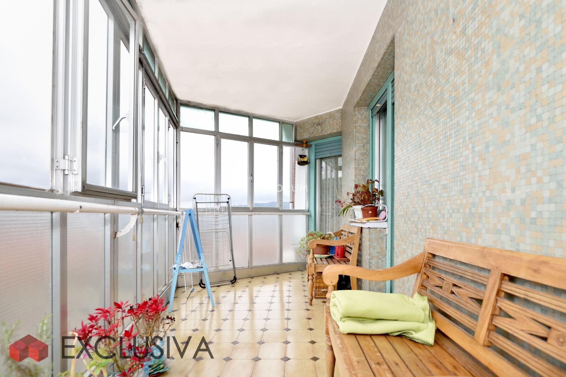 Balcony of Flat for sale in Basauri   with Air Conditioner, Heating and Terrace