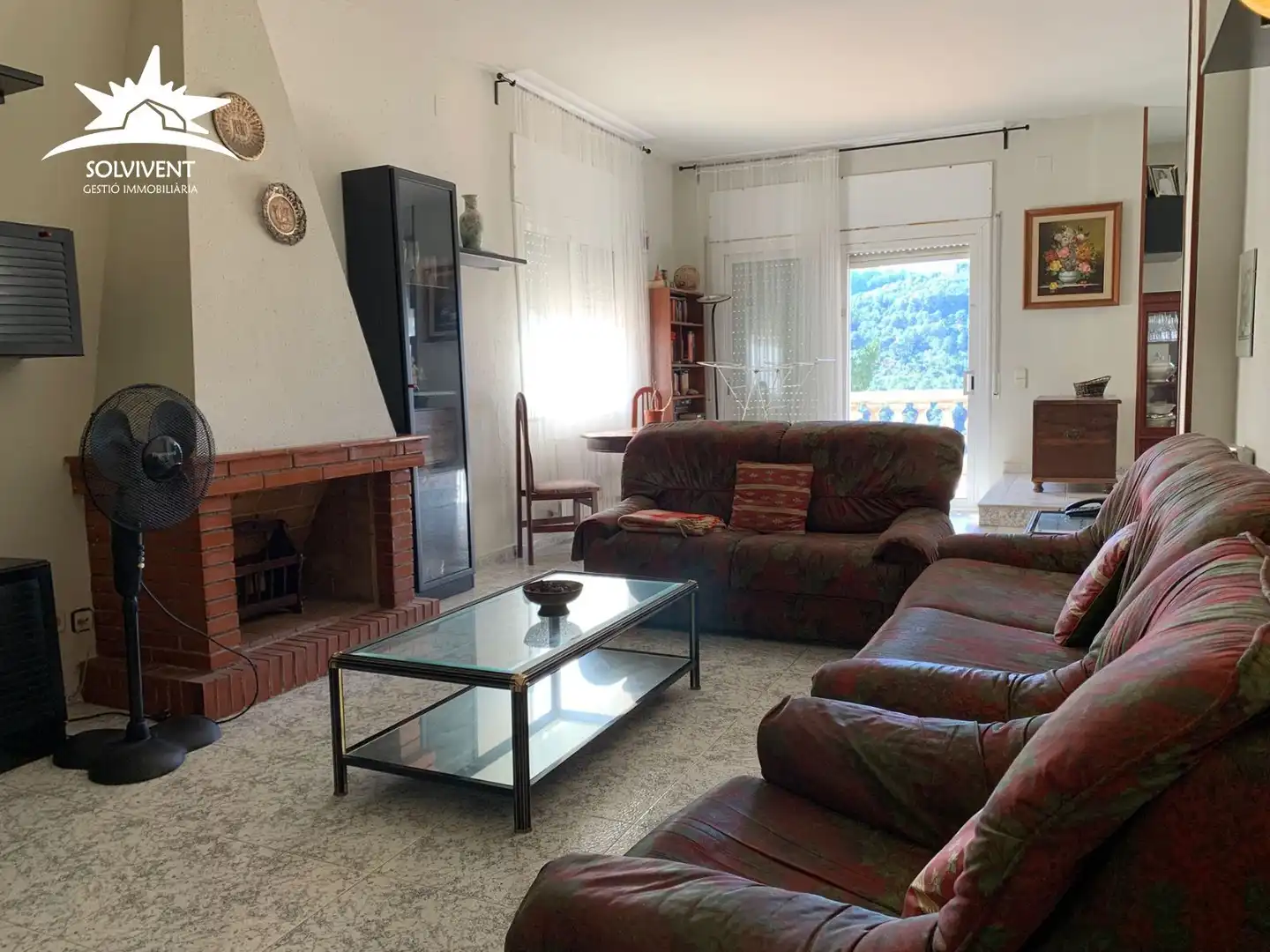 Sala d'estar de Casa o xalet en venda en La Palma de Cervelló amb Aire condicionat, Calefacció i Jardí privat