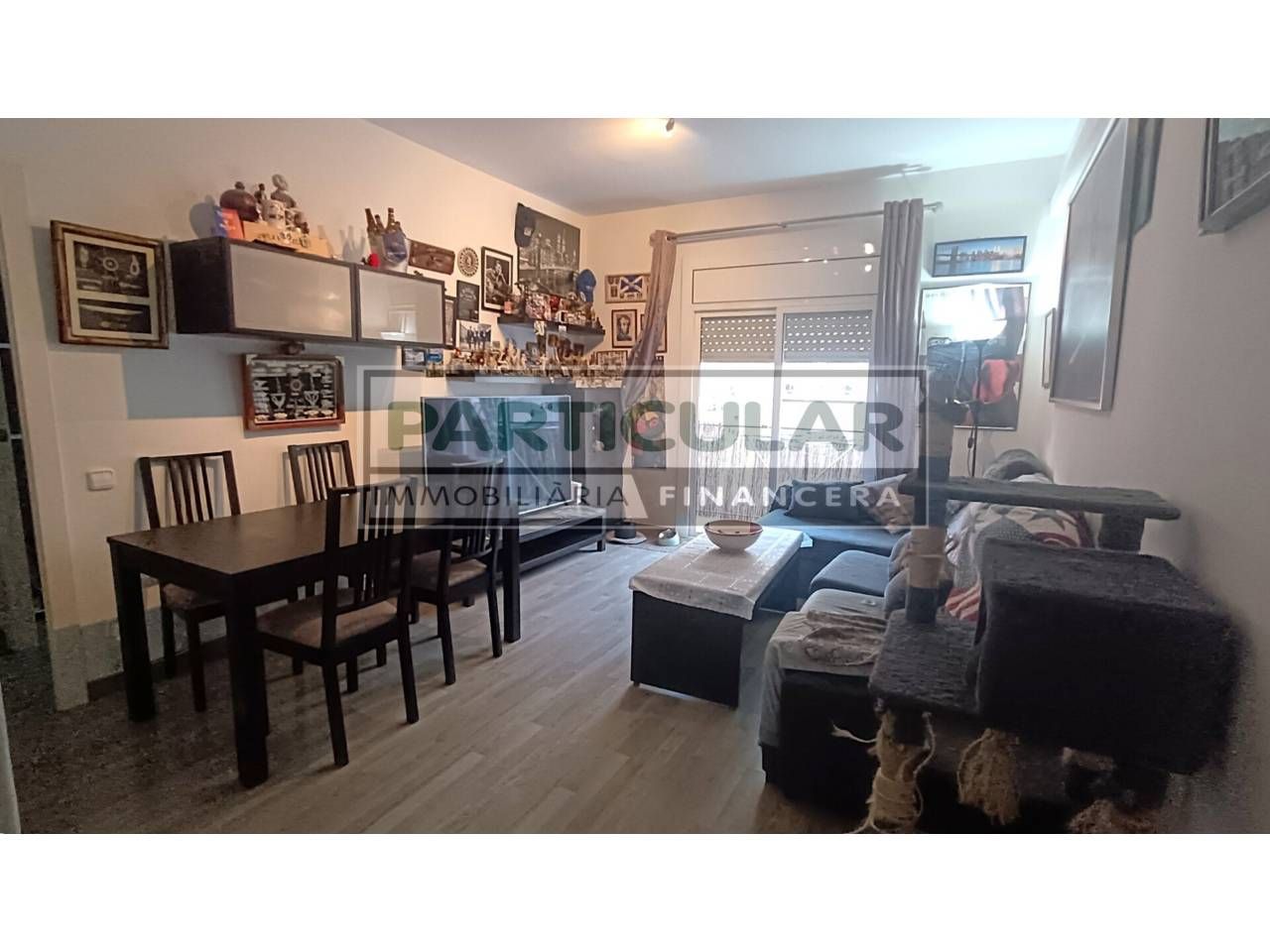 Sala d'estar de Pis en venda en Badalona amb Aire condicionat, Calefacció i Parquet