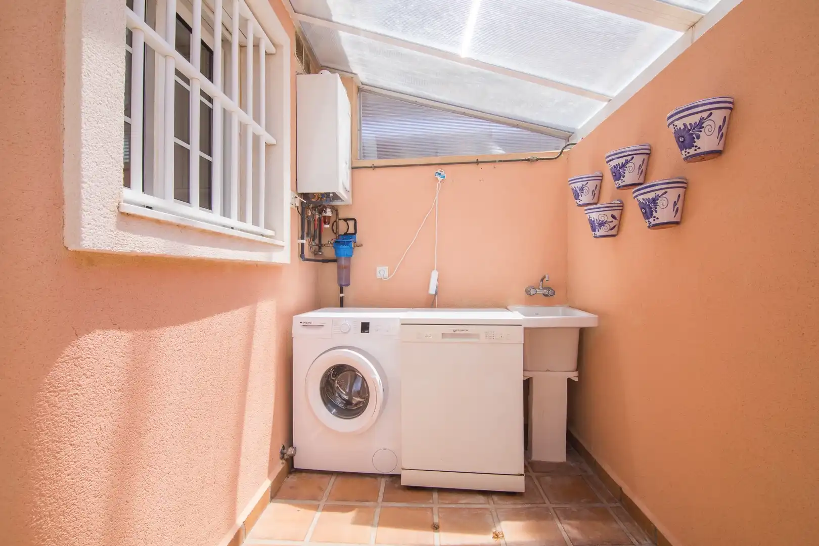 Garden of Houses for rent in Santa Pola  with Air Conditioner, Heating and Private garden