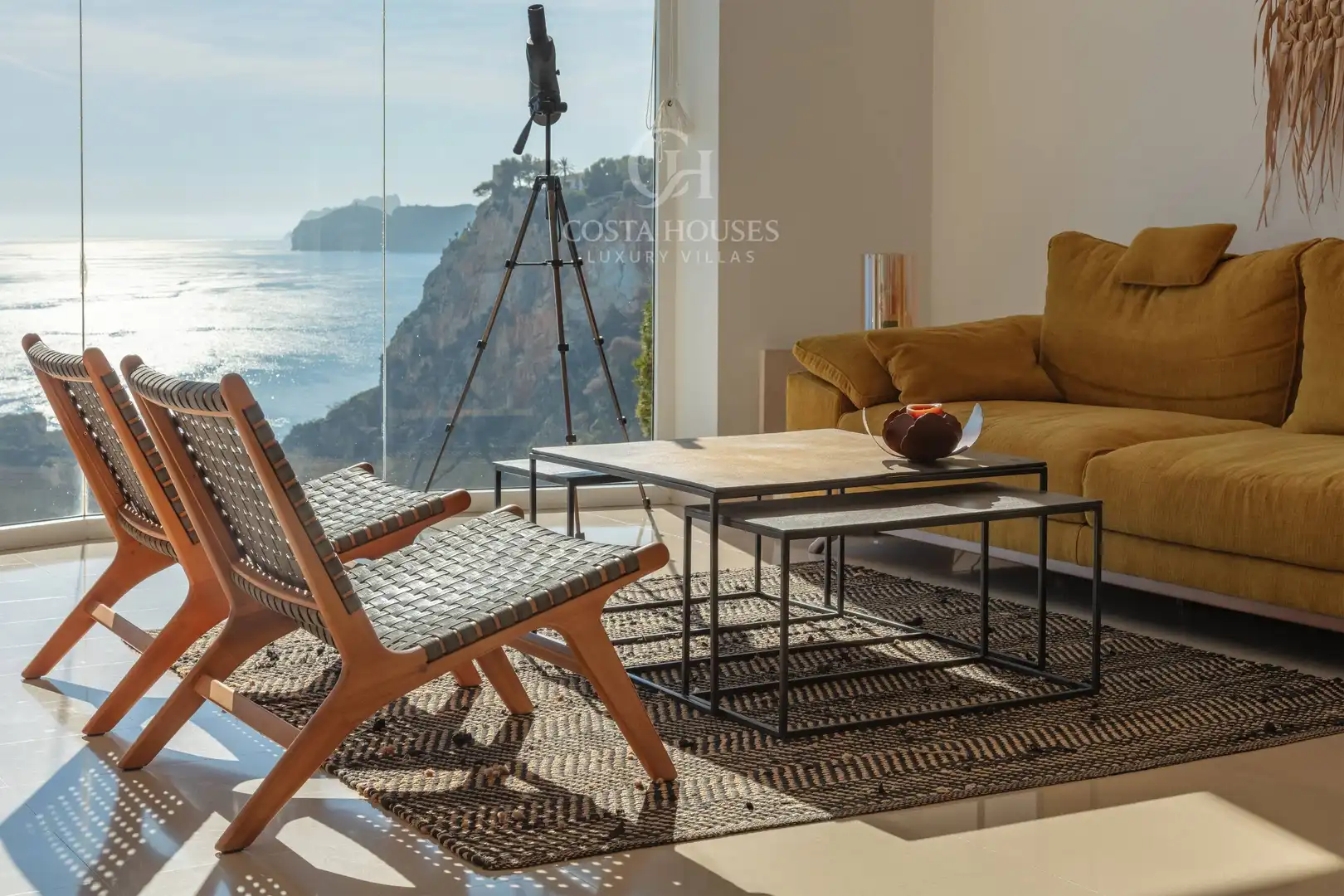 Living room of Houses for sale in Jávea / Xàbia  with Air Conditioner, Private garden and Terrace